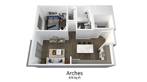 Floor plan Arches