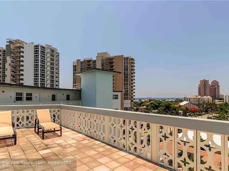 top floor terrace