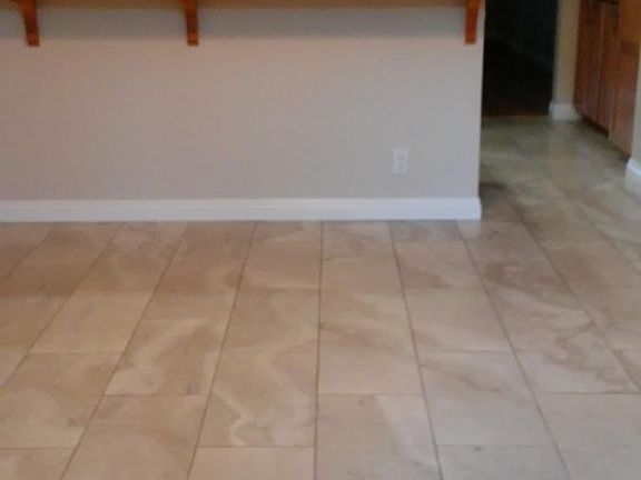 Dining room/kitchen from Patio