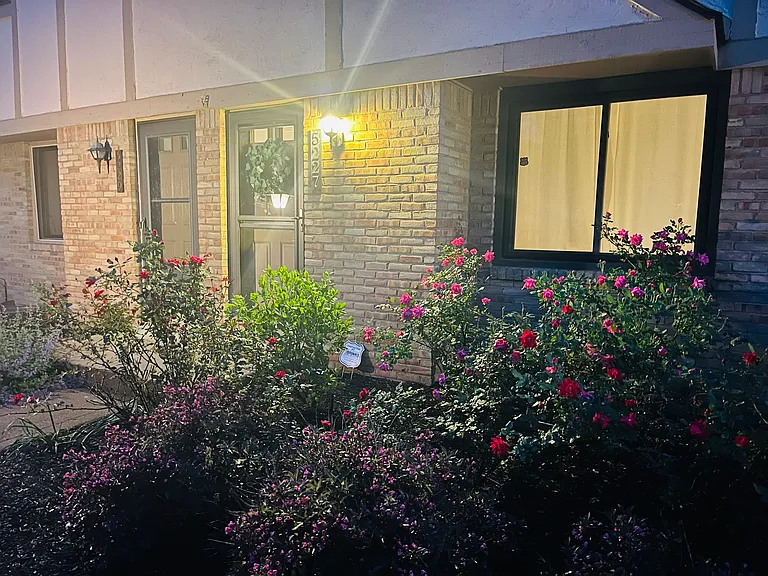 A recent photo taken at night
