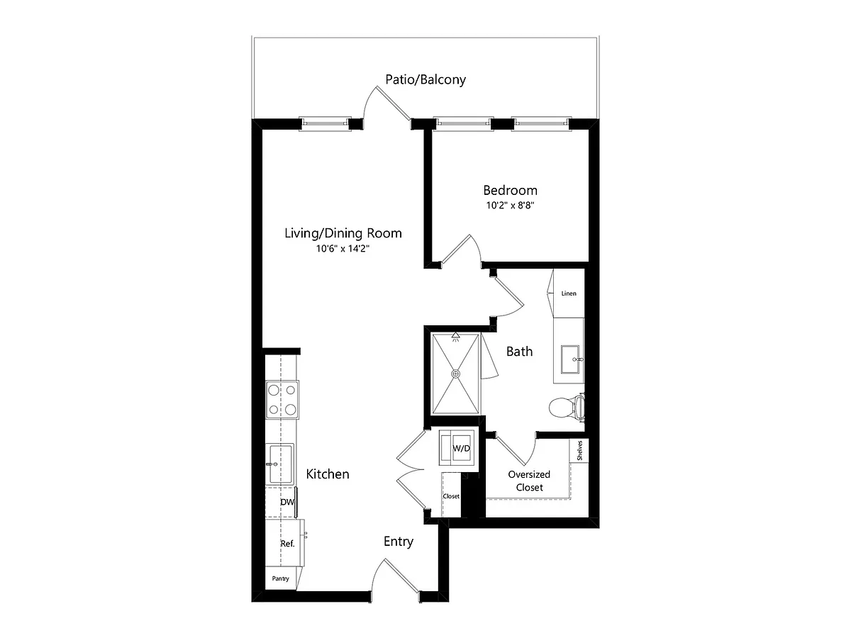 Floor plan A10