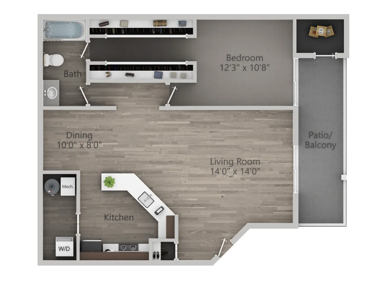 Floor plan Andover