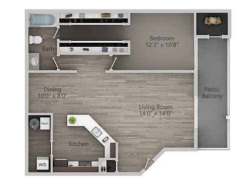 Floor plan Andover
