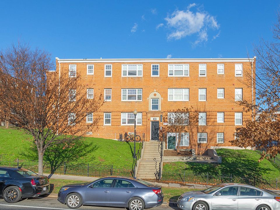 Exterior of Apartment Building From Street View