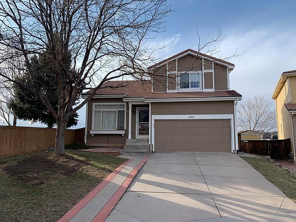 Front of house - two car garage, on cul-de-sac