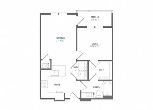 Floor plan A2A1