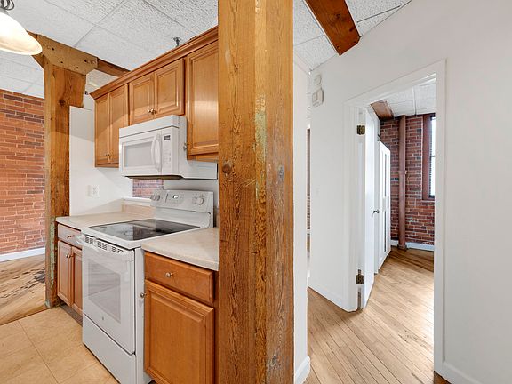 Kitchen and entry to Bedroom