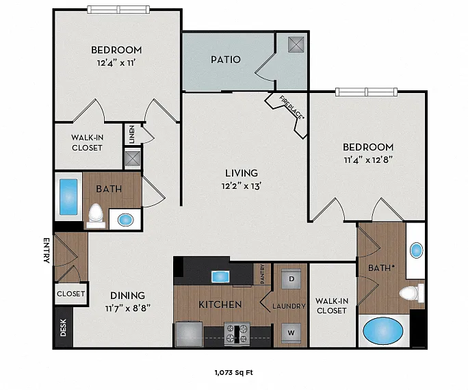 Floor plan The Stowe