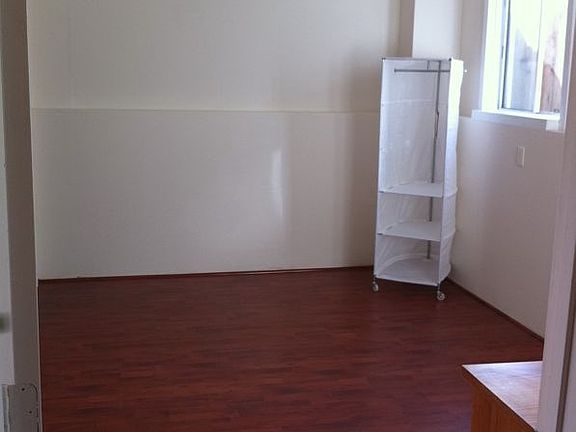 Bedroom without furniture