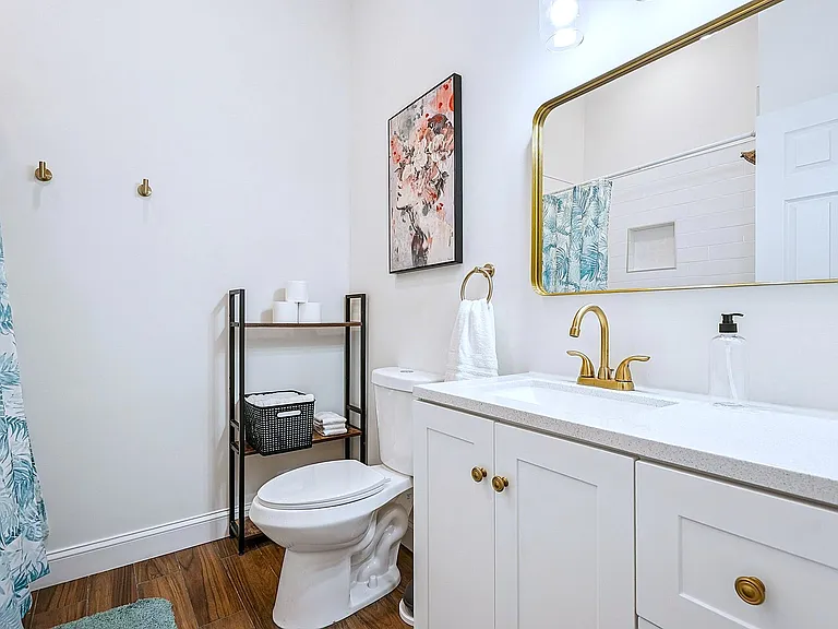 Hall bath