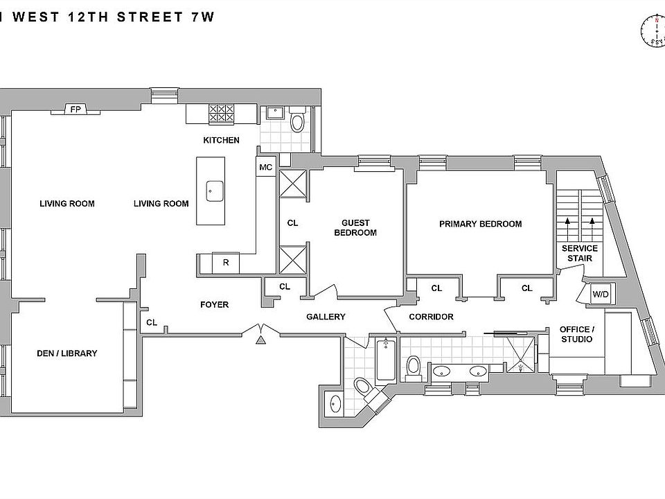 2nd image of 31 W 12th St APT 7W