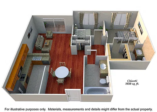 Floor plan Syrah Chianti Pinot