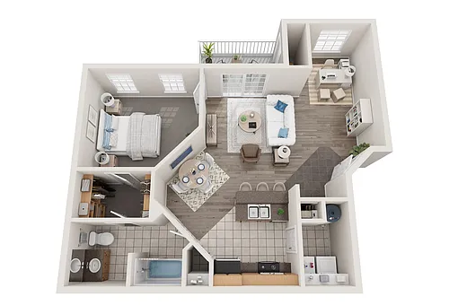 Floor plan Magnolia With Office