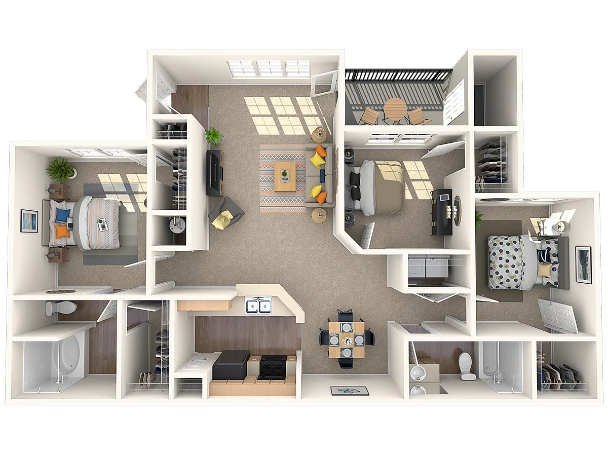Floor plan Canterbury