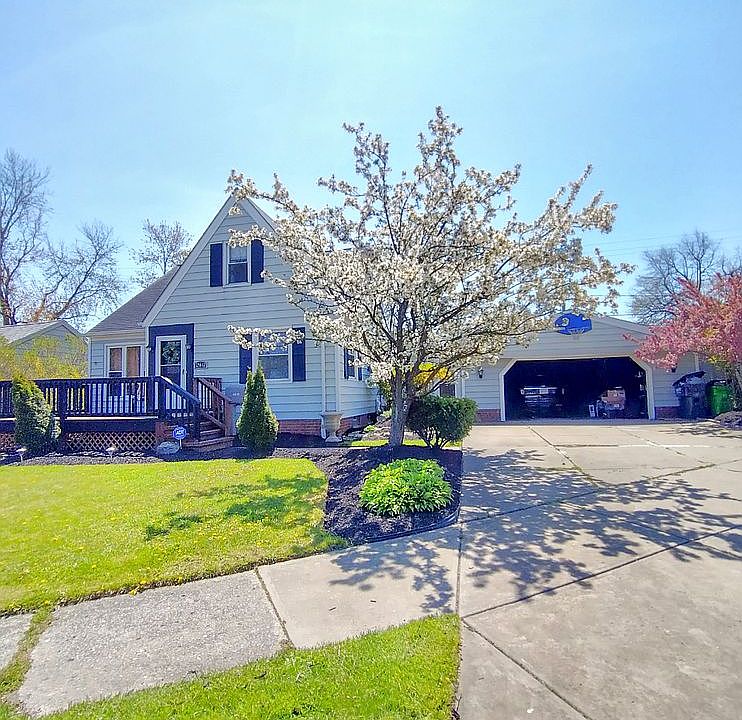 House in spring