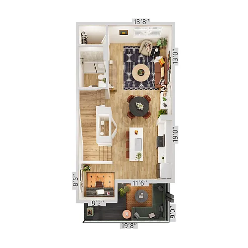 Floor plan Ascent 4 x 3 A