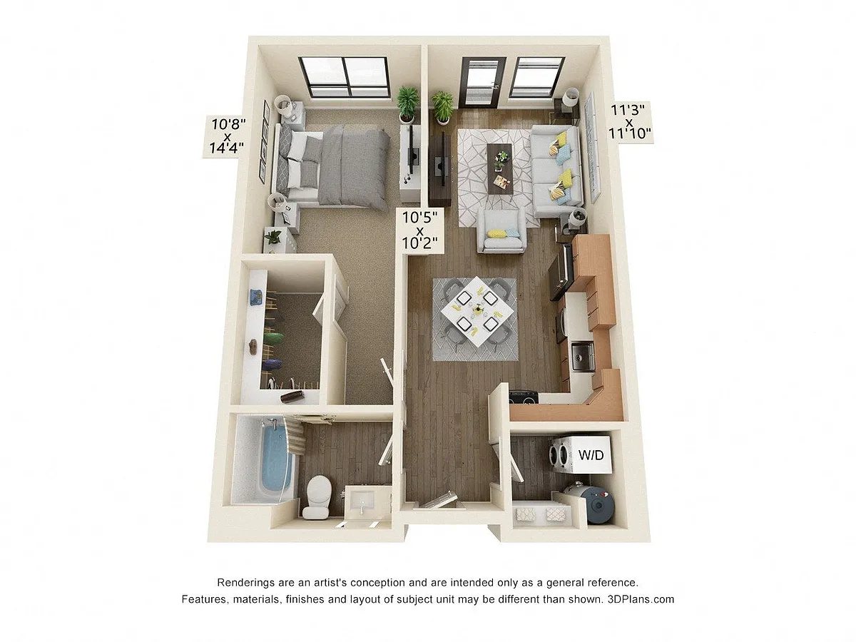 Floor plan 1A