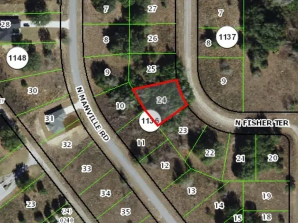 7582 N Fisher Ter, Citrus Springs, FL 34434