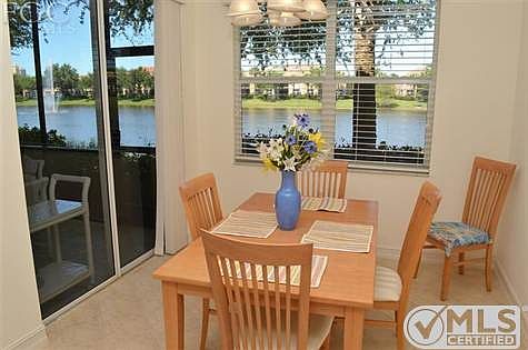 Dining Room with lake views