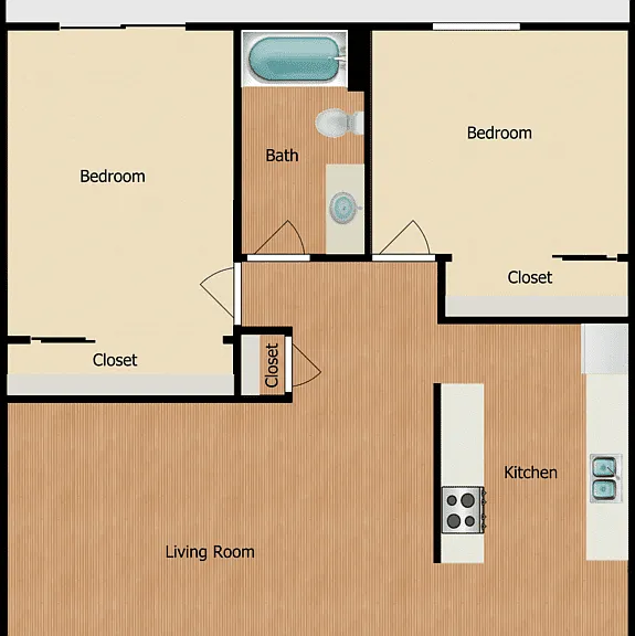 Plan B Floorplan Diagram