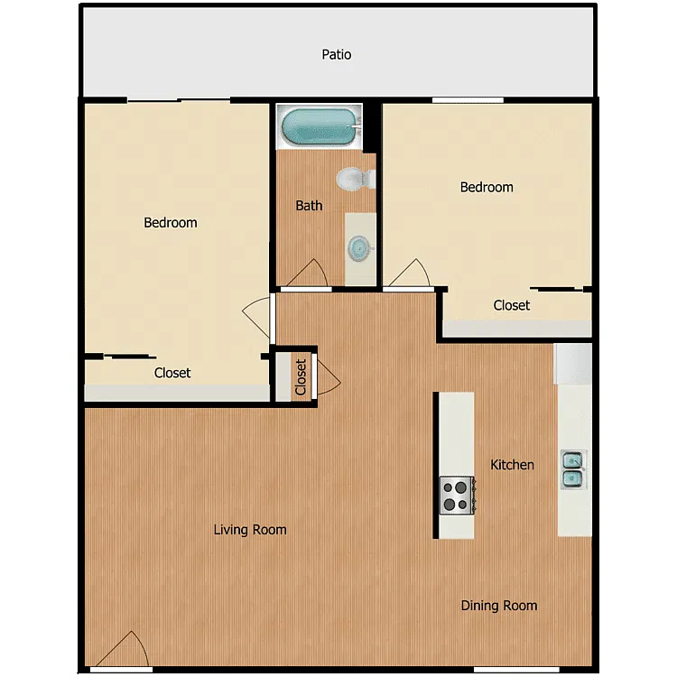 Floor plan Plan B