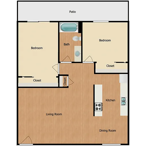 Floor plan Plan B