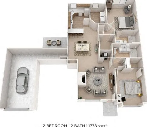 Saratoga Crossing Apartments & Townhomes — Photo 50
