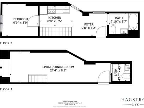 2nd image of 223 E 96th St #1R