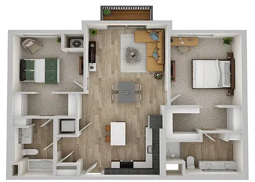 Floor plan Crest