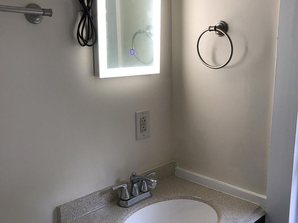 Bath with shower.