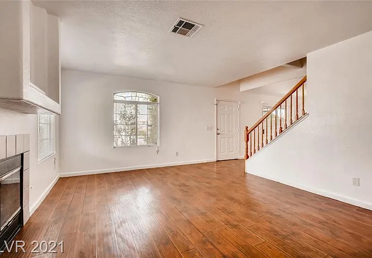 Living room and front entrance