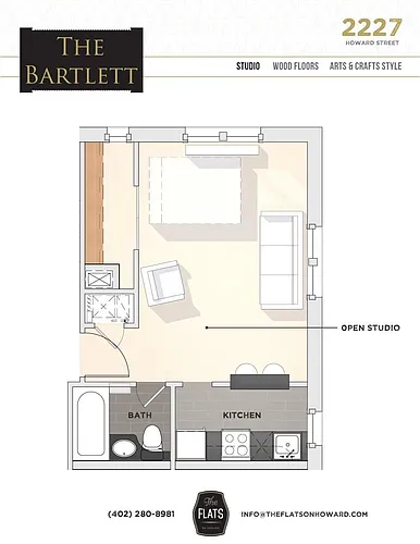 Floor plan The Bartlett