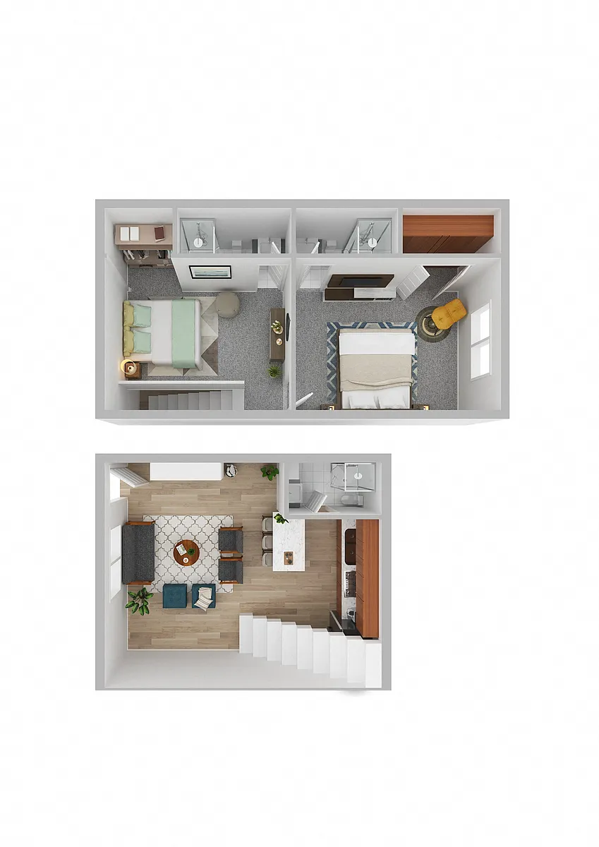 Floor plan B1J