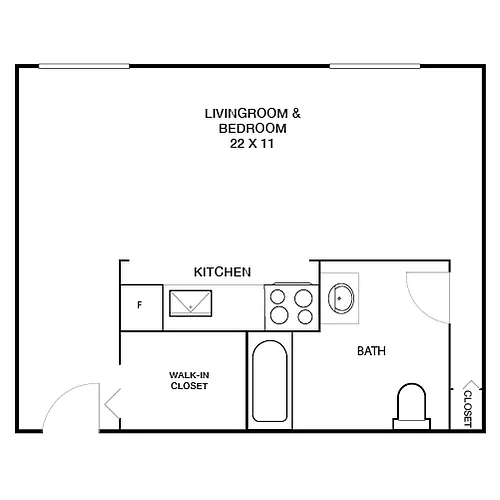 Floor plan The Collegiate