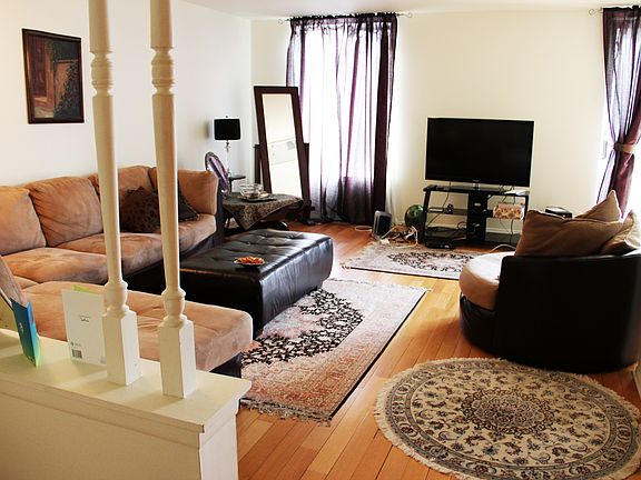 Living room from front door