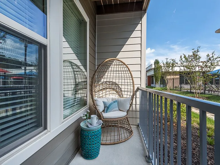 Private patio