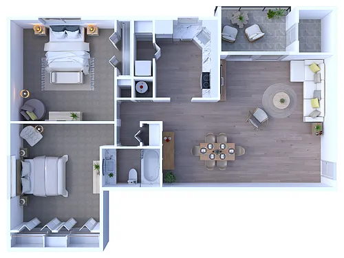 Floor plan Thoroughbred