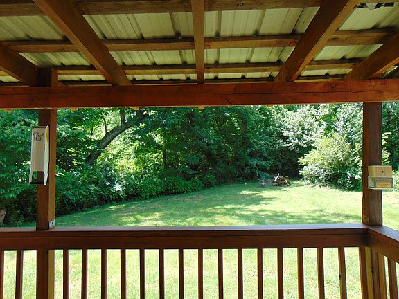 View of yard from the deck