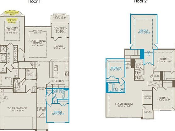 The Caldwell Floor Plan