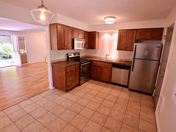 Open living dining space and kitchen 