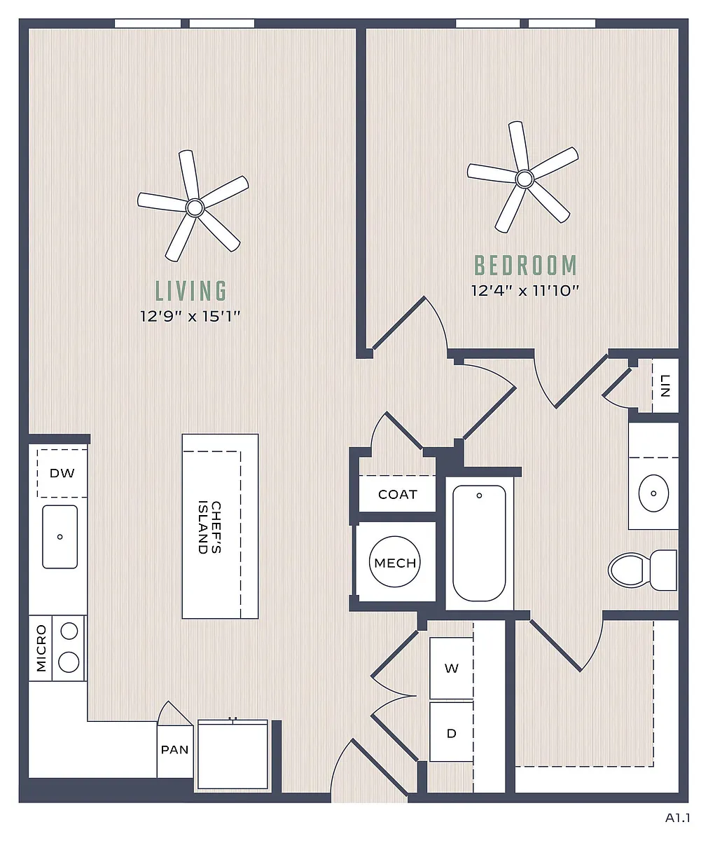 Floor plan A1