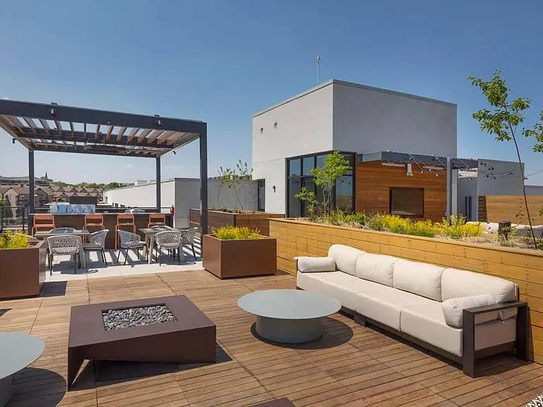 Rooftop overlooking all that LoHi has to offer.