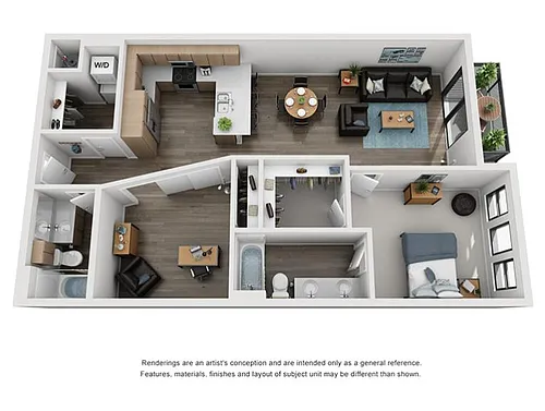 Floor plan 2BRC1