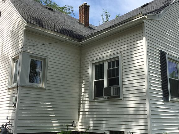 View from driveway