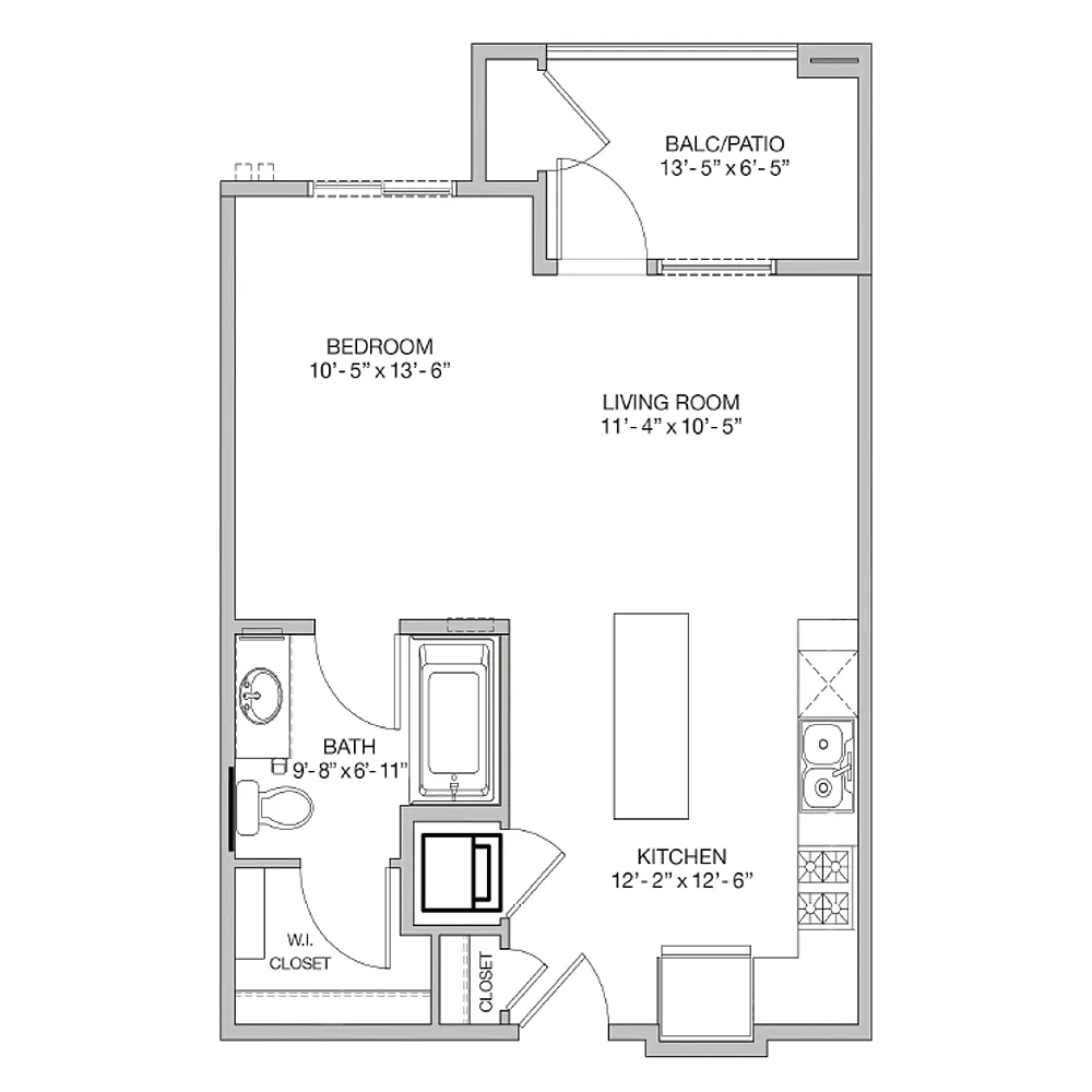 Floor plan SoHo
