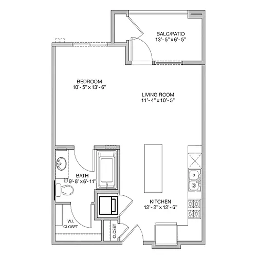 Floor plan SoHo
