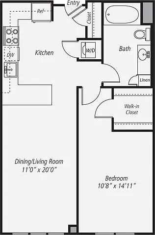 Floor plan A3-218