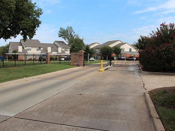 Front gate with clicker or code access