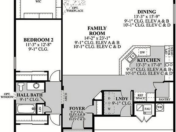 floor plan from builder