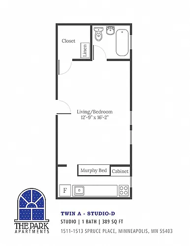 Floor plan Twin A | Studio-D